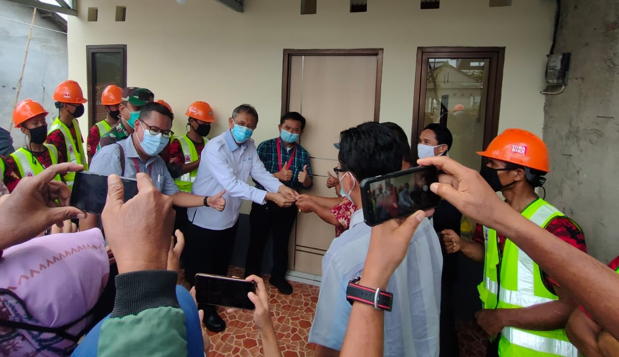 Bangun Rumah Tidak Layak Huni PT Torabika Banjir Pujian dari Warga 2