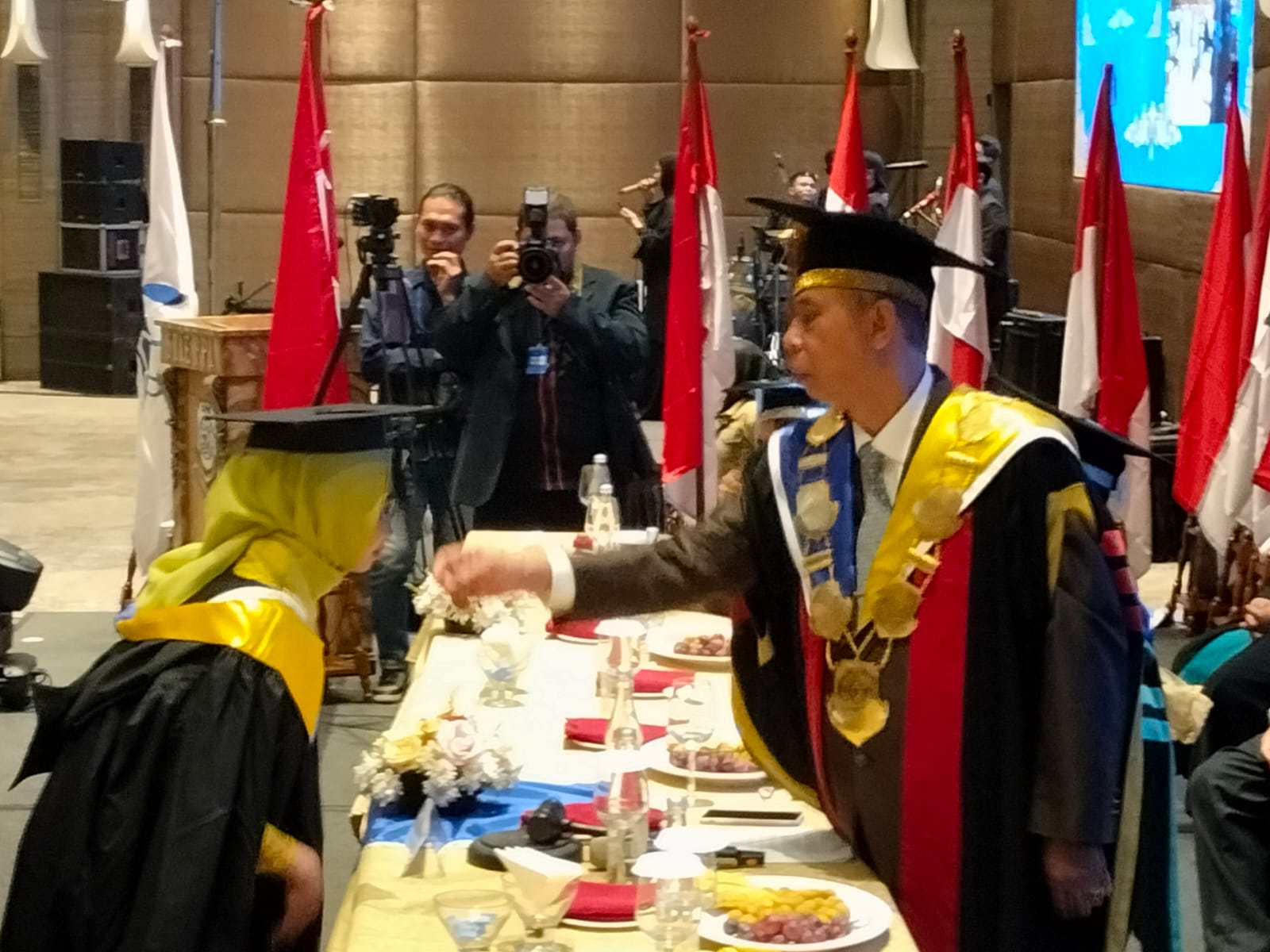 Jendral Dudung dan Staf Ahli Bupati Tangerang Hadiri Wisuda STIE PPI 2