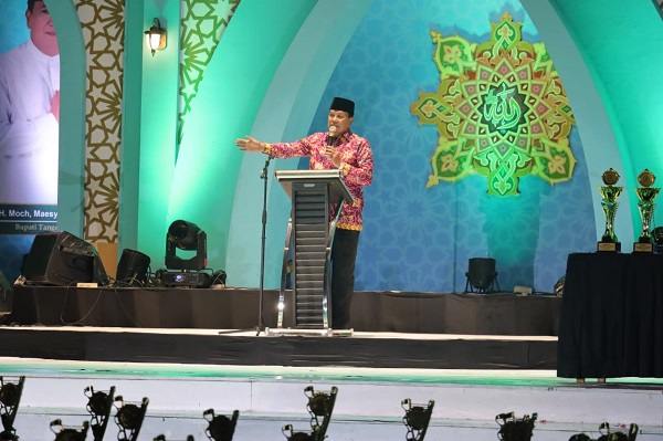 MTQ Ke 56 di Pagedangan Ditutup Bupati Ajak Warga Jadikan Al Quran Pedoman Hidup