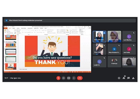 Mahasiswa UNPAM Gelar PMKM melalui Daring bersama Siswa Smk Kharisma Panongan 3