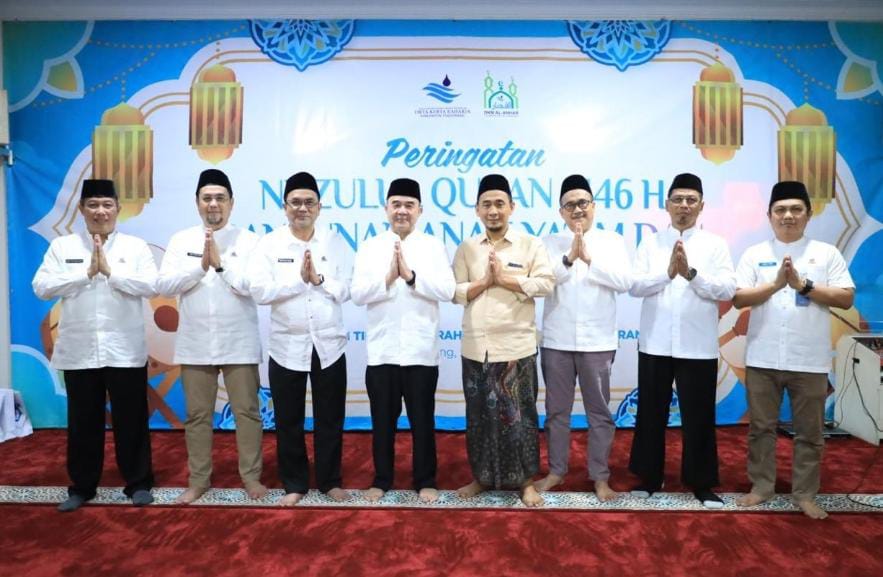 Maknai Nuzulul Quran PERUMDAM TKR Menggelar Santunan Anak Yatim dan Buka Bersama3
