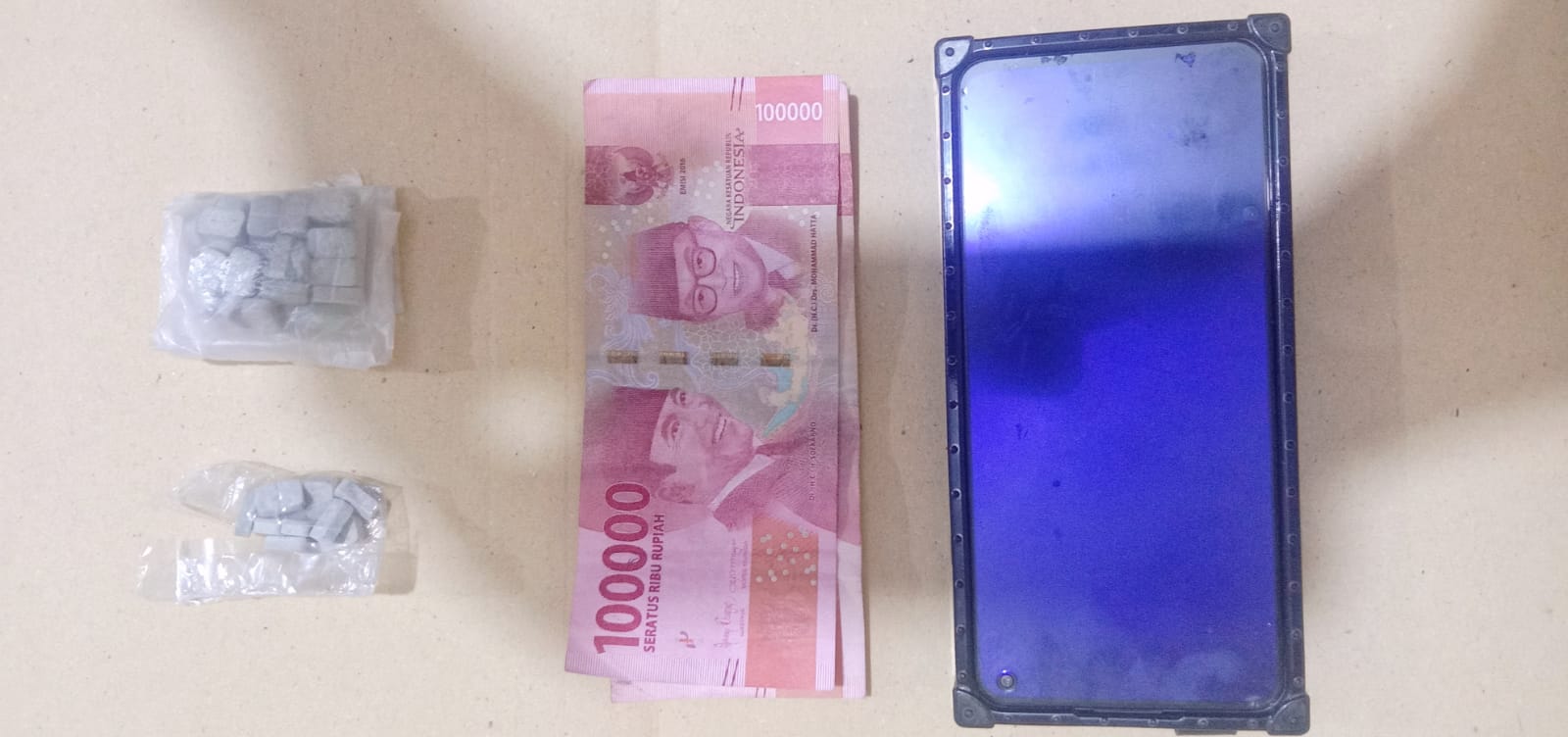 Pasangan Kekasih Diciduk Polres Tanjung Balai Miliki Narkotika Pil Ekstasi 2