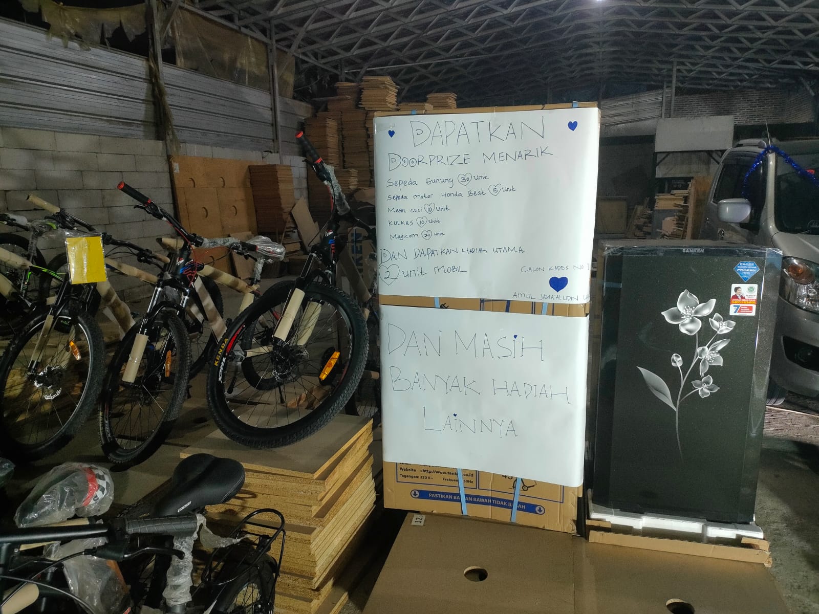 Pemdes Stop Doorprize Pilkades Desa Bitung Jaya 2