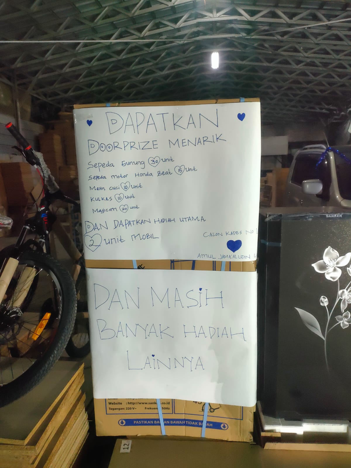 Pemdes Stop Doorprize Pilkades Desa Bitung Jaya 3