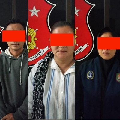 Polres Asahan Ungkap Kasus Penyiraman Air Keras Pelaku Merupakan Istri dari Korban 1