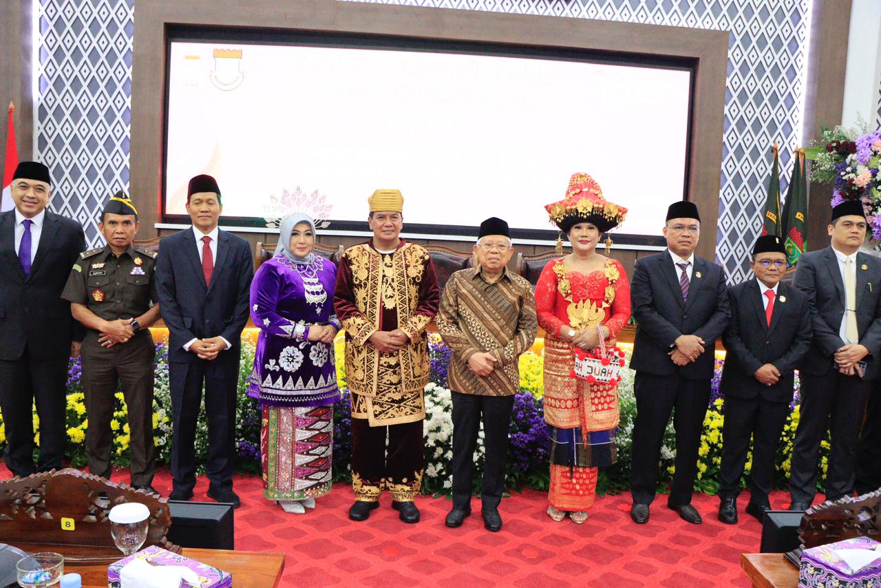 Rapat Paripurna DPRD HUT ke 393 Kab Tangerang Berlangsung Khidmat