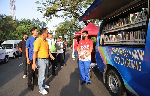 Tingkatkan Herd Imunnity Kota Tangerang Kembali Gelar Car Free Day 3
