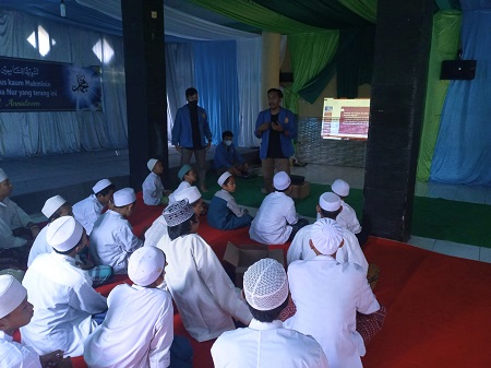 Yayasan Panti Asuhan An Nizom Diberi Penyuluhan Tentang Pentingnya Prokes 1