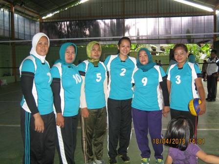 Tim volly ball Kec. Ciputat Timur