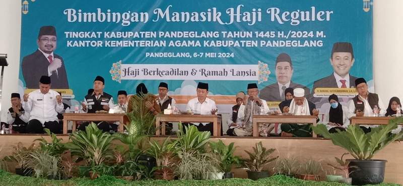 Jema'ah Haji Pandeglang Ikuti Bimbingan Manasik