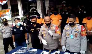 Unit Reskrim Polsek Pakuhaji Bekuk 7 Pelaku Ranmor