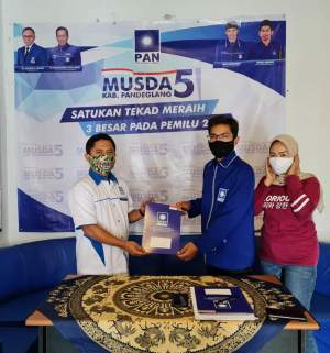 Irfan Asrori, Wakili Kaum Millenial Siap Pimpin PAN Pandeglang