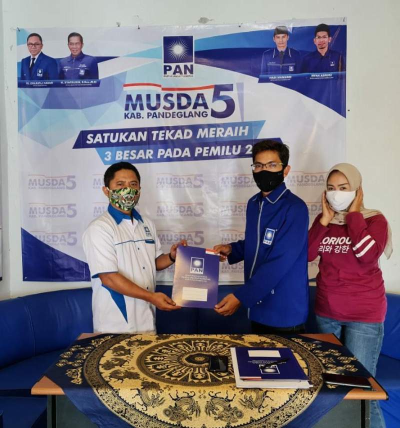 Irfan Asrori, Wakili Kaum Millenial Siap Pimpin PAN Pandeglang