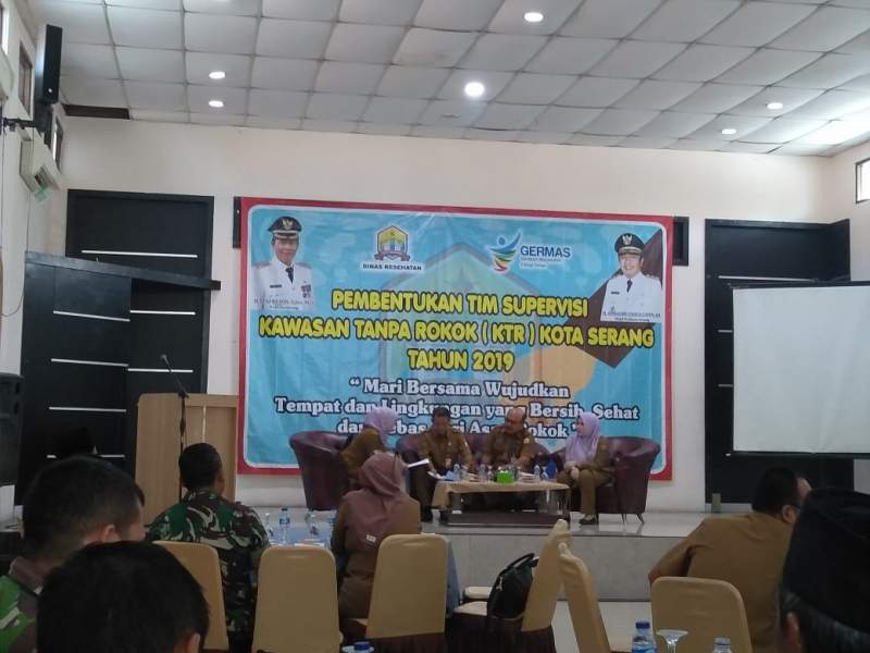 Dinkes Kota Serang Bentuk Tim Supervisi KTR