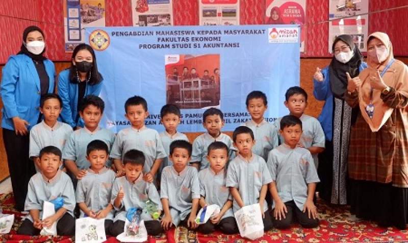 PMKM Universitas Pamulang Mengembangkan Kreativitas Seni Gambar Pada Anak-anak