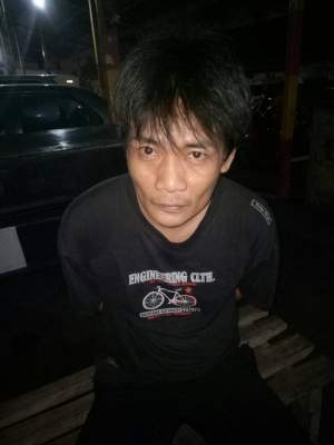 Pengedar sabu YS yag dibekuk Polsek Karawaci.