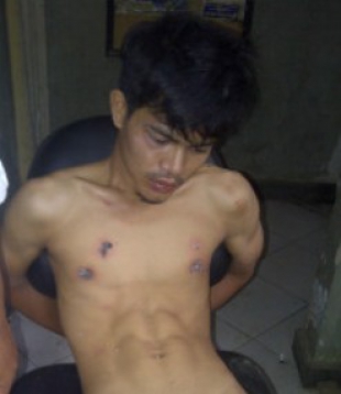 Ketahuan Curi Motor Dikampus, Seorang Pemuda Babak Belur