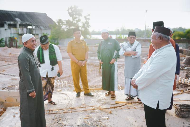 Pembangunan Masjid didukung para ulama kota pangkalpinang.