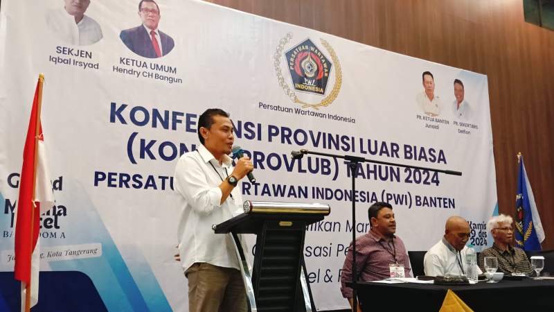 Pj Gubernur, Kejati dan Kapolda Banten Dukung Mashudi sebagai Ketua PWI Banten Terpilih 2024-2029