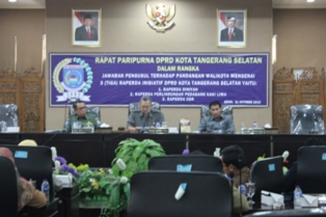 Rapat Paripurna DPRD Tangsel sudah "rutin" Molor