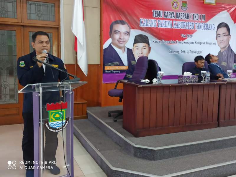 Dipilih Secara Aklamasi, Muhamad Hasan PM Resmi Jabat Ketua Karang Taruna