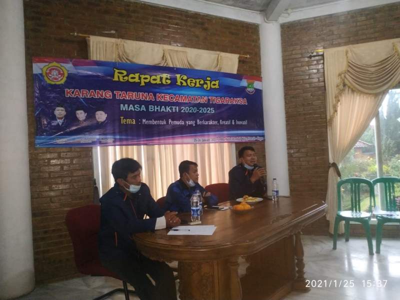 Baru Dilantik, Endang Lasun Boyong Anak Buahnya Raker di Puncak Bogor