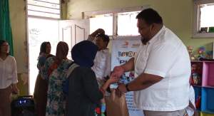 Tidar Kota Serang dan Jaringan Bara Sumbang Makanan Bergizi untuk Balita dan Anak anak