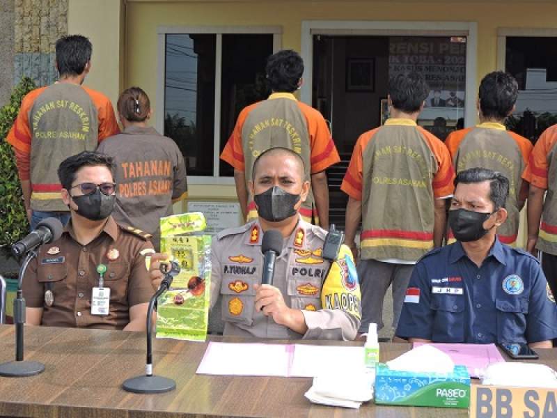 Jadi Bandar Sabu, Pasutri di Asahan Terancam Hukuman Seumur Hidup