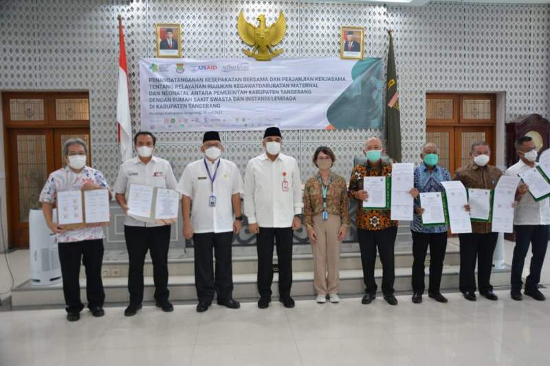 Bupati Tangerang Tandatangani MOU Dengan Rumah Sakit Swasta