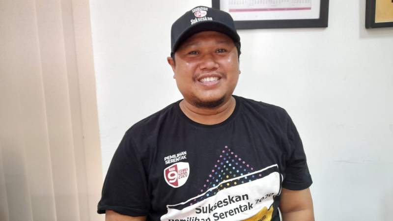 Komisioner KPU Tangsel Ahmad Mudjahid Zein.