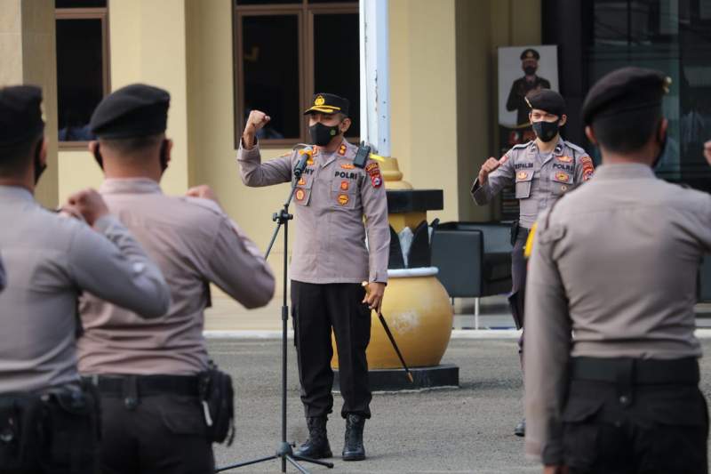 Kapolres Pandeglang Minta Agar Anggota Polri Netral