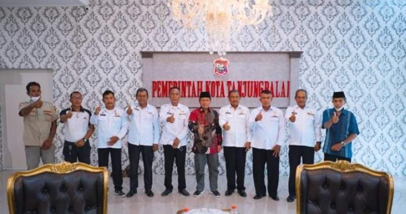 Plt Wali Kota Waris Thalib Terima Audiensi DPC PEPABRI Kota Tanjungbalai