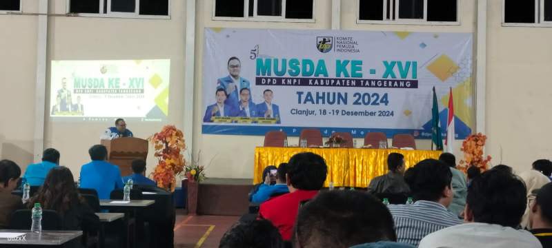 Musda ke XVI DPD KNPI Digelar di Puncak Cianjur