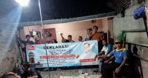 Relawan Buas Deklarasi Dukung Andra Soni Jadi Gubernur Banten 2024