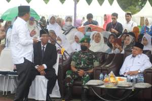 Kasdim 0510/Tigaraksa Bersama Sekda Buka Expo Tangerang Religi