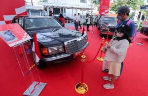 Pameran Arsip dan Mobil Kepresidenan. (net)