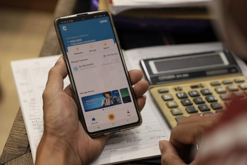 Pasar Anyar Mulai Terapkan Transaksi Pembayaran Digital