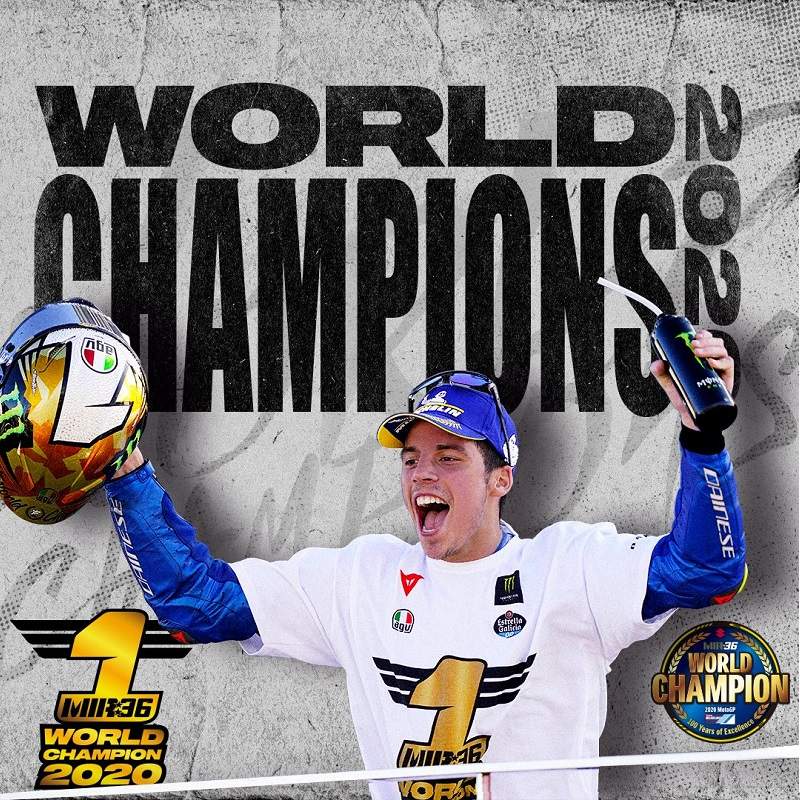 Pembalap Tim Suzuki Ecstar, Joan Mir Juarai MotoGP Musim 2020