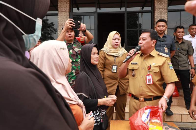 Maesyal Rasyied Tinjau Pelaksanaan GPM di Kecamatan Balaraja