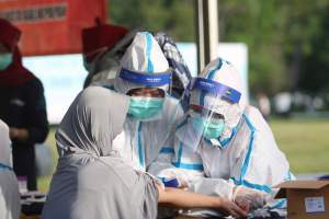 Ilustrasi tenaga kesehatan.