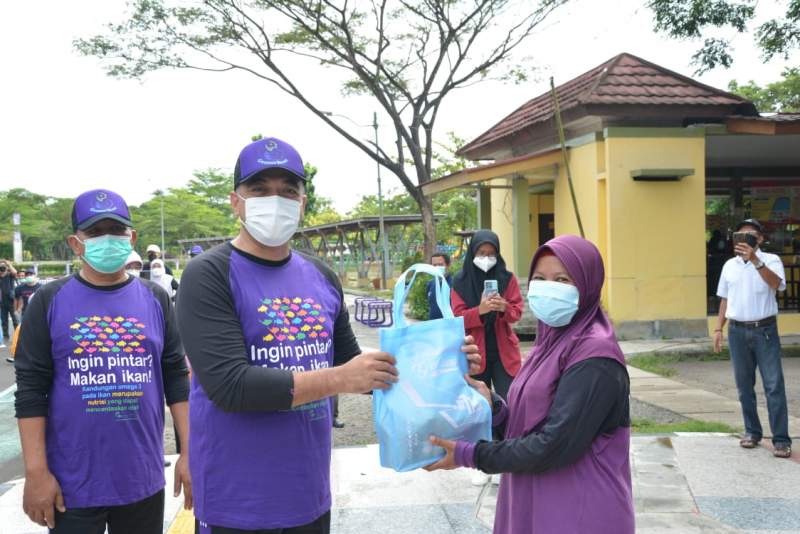 Zaki Ajak Masyarakat Gemar Makan Ikan untuk Imunitas