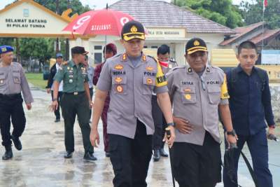 Guna Sukseskan Pemilu 2019, Forkopimda Kabupaten Serang Kunjungi Daerah Berkebutuhan Khusus