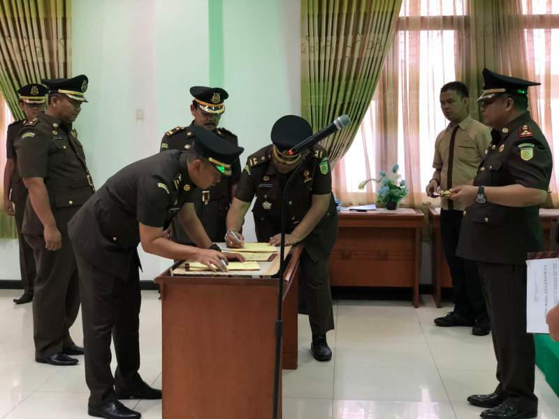 Mantan Kasi Pidum Kuantan Singingi Resmi Jabat Kasiintel Kejari Tigaraksa