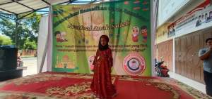 Warung Silaturahmi Dambaan dan IKLAS Sergai Gelar Fashion Show Anak Soleh