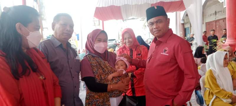 PDIP Serdang Bedagai gelar pemeriksaan kesehatan gratis Bagi Balita dan Ibu Hamil