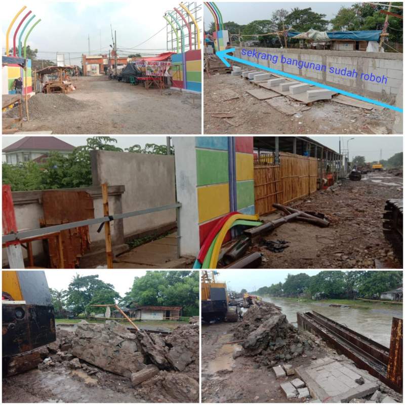 Paguyuban Pedagang Pasar Pelangi Sepatan Kecam Arogansi PT Indoteknik