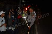 Polisi mengamankan pemuda yang kedapatan membawa sajam