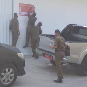 Bangunan Tak Berizin Yang Akan Dijadikan Alfamart, Akhirnya Disegel Satpol PP