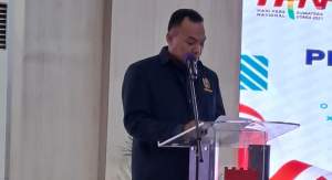 PWI Kab Tangerang mendapat penghargaan sahabat pers.