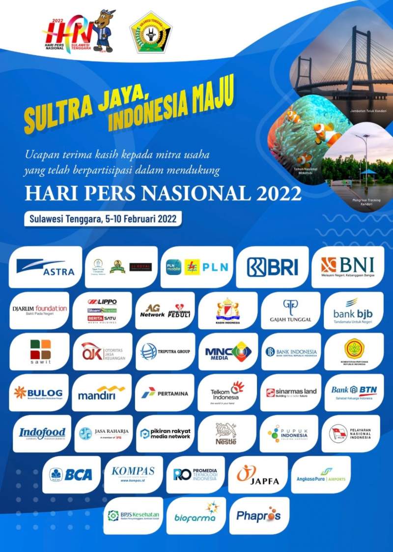 Ketum PWI Pusat: Terima Kasih Para Sponsor dan Tuan Rumah HPN 2022
